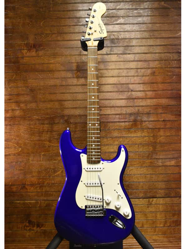 Squier Affinity Stratocaster, Metallic Blue | Reverb