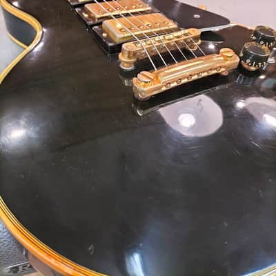 Gibson Les Paul Custom 3 Pick Up Black 1980 image 2