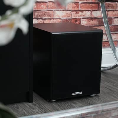 Rockville Rock Shaker 10" Inch Black 600w Powered Home Theater Subwoofer Sub image 8