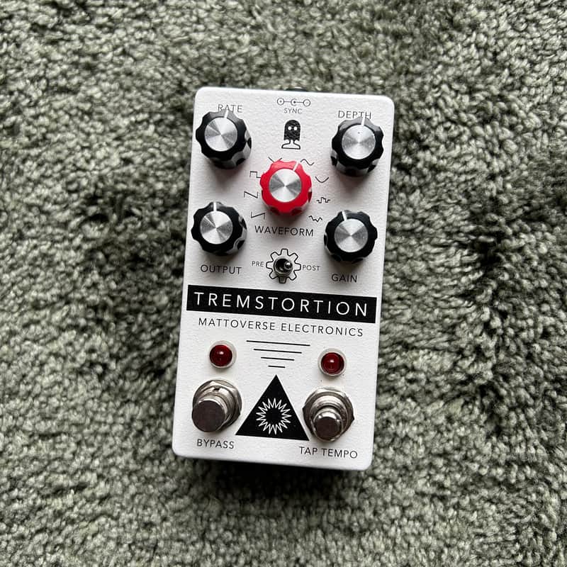 Mattoverse Electronics Tremstortion Tremolo/Drive Guitar Effects Pedal image 1