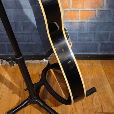 Vintage 1970s Hohner LP Copy Black image 8