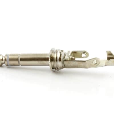 Switchcraft 297 Stereo TRS Male 1/4" Inch Plug, Nickel Finish image 3