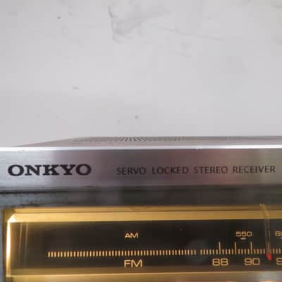 Onkyo TX-2500 MKii Stereo Receiver late 1970's - silver faceplate image 2