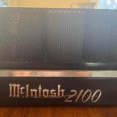 McIntosh MC2100 105-Watt Stereo Solid State Power Amplifier 1969 - 1978 - Black image 6