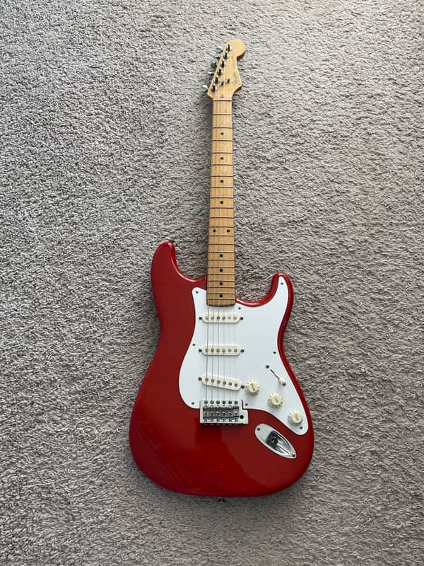 Fender ST-357 Stratocaster 1988 Vintage MIJ Japan Torino Red Maple FB Guitar image 1