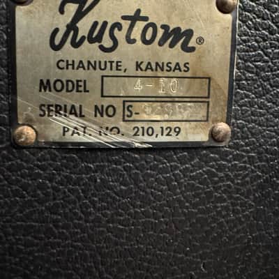 Kustom Model 4-10 Speaker Cabinet Duo image 2