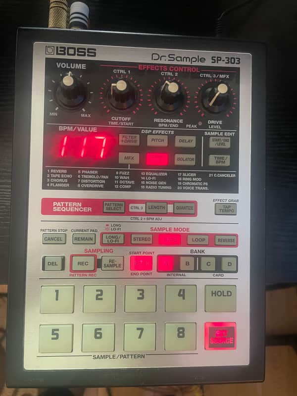 Boss SP-303 Dr. Sample | Reverb