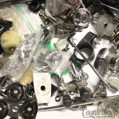 Local Pickup Winsted, CT Tom Drums+Bass Heads+Parts, Shells, Pearl Remo Evans ++ image 11