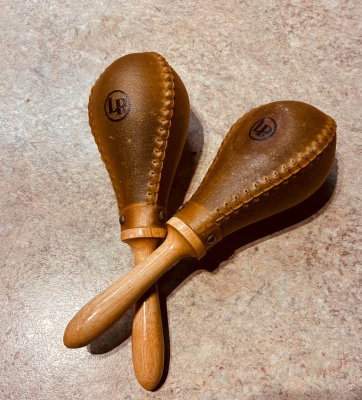 L.P. Rawhide professional maracas - Rawhide Bild 1