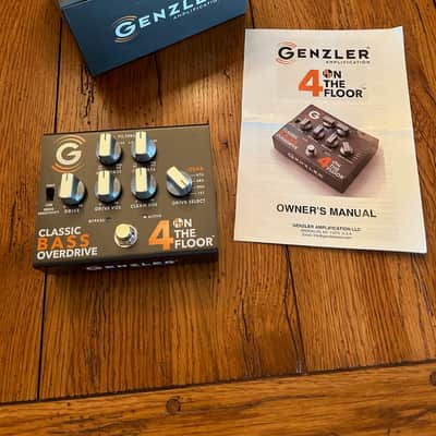 Immagine Genzler Amplification 4 On The Floor Classic Bass Overdrive 2021 - Gray - 2