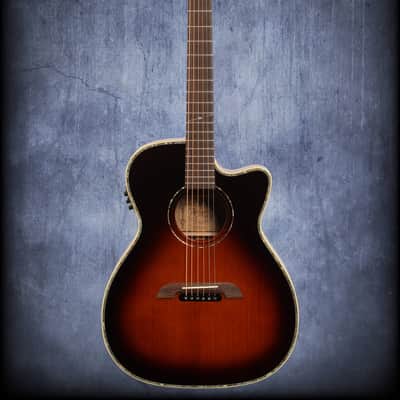 Alvarez WY1TS Yairi Folk Cutaway with Electronics Tobacco Sunburst