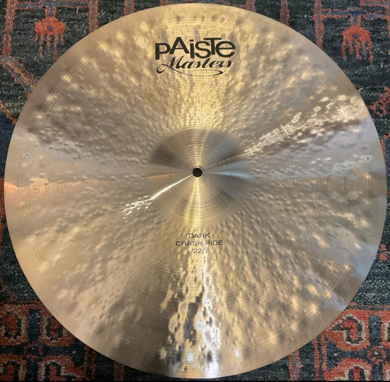Mint Paiste 22” Masters Dark Crash Ride image 1