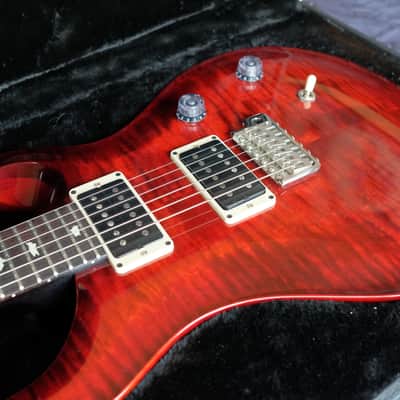 PRS CE 24 '21 - Fire Red Burst with Floyd Trem Stop + Hard Case image 6