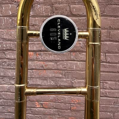 King Cleveland 605 Tenor Trombone - USA Made - with GARD Gig Bag image 5