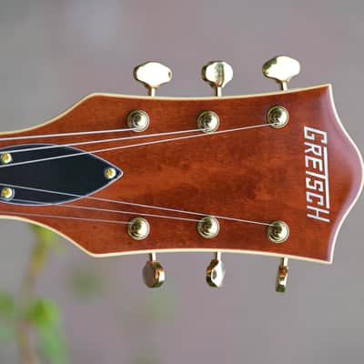 Gretsch Synchromatic Nashville Hollow Body Single-Cut with Bigsby - 50's Orange Stain image 2