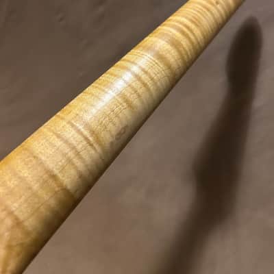Ferocious Flame Maple Strat Guitar Neck Fits Fender & Warmoth image 11