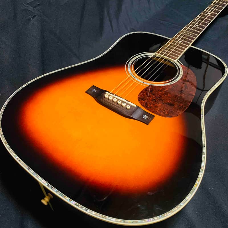 1980 Aria AD-80BS Dreadnought Acoustic Guitar Made in Japan