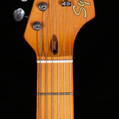 Squier 40th Anniversary Stratocaster Vintage Edition Maple Fingerboard Satin Sea Foam Green (435) image 5