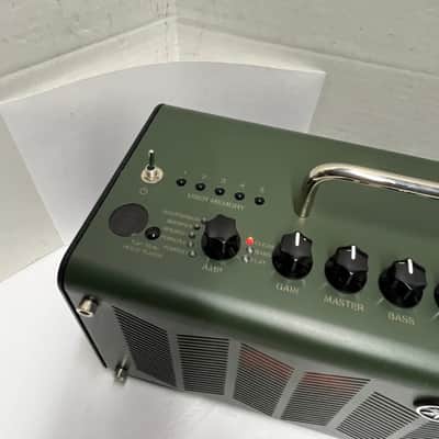 Yamaha THR10X 10 Watt Desk Top Mini Guitar Amplifier High Gain METAL THR 10X Amp Portable Modeling Combo Amp EVH D 2 x 3" Stereo Digital Speakers 2013 - 2018 Camouflage Green Hi-Gain Steel Panther Approved. Original Box. image 9