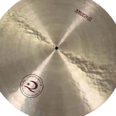 Used Turkish Millenium Flat Ride Cymbal 22" - Good image 2