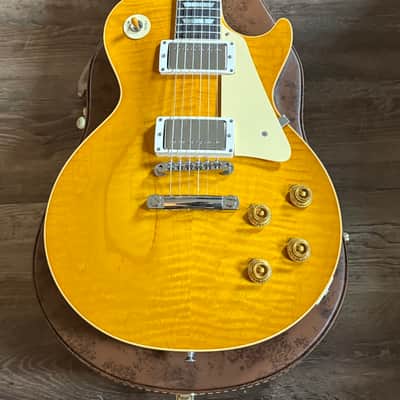 2025 Gibson Les Paul 1959 Reissue Lemonburst Gloss Made to Measure image 7