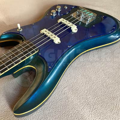 GUYATONE EB-9 'SHARP 5' BASS VINTAGE 1960s ALL ORIGINAL w/OHSC image 1
