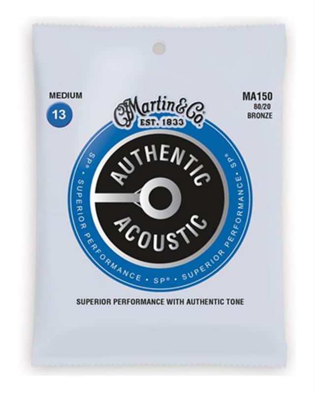 Martin MA150 Authentic Acoustic SP 80/20 Bronze Medium .13-.56 image 1