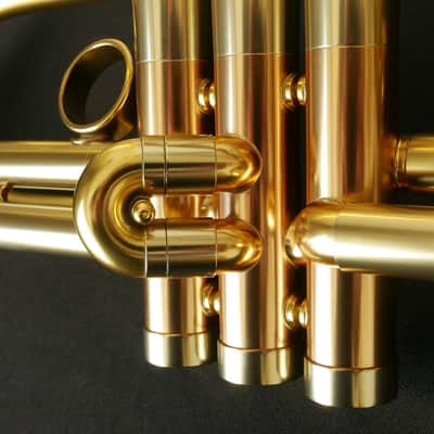 Adams A4LT Selected Series Trumpet in Satin Gold Lacquer! image 22