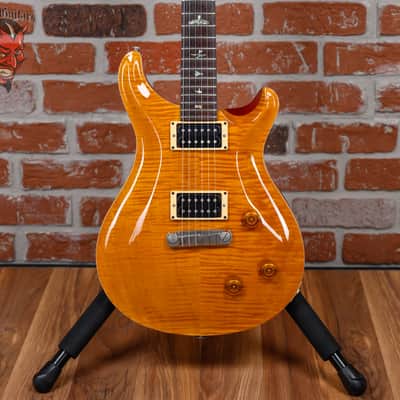 PRS Custom 22 Flame Maple 10 Top Amber 1996 w/OHSC image 1