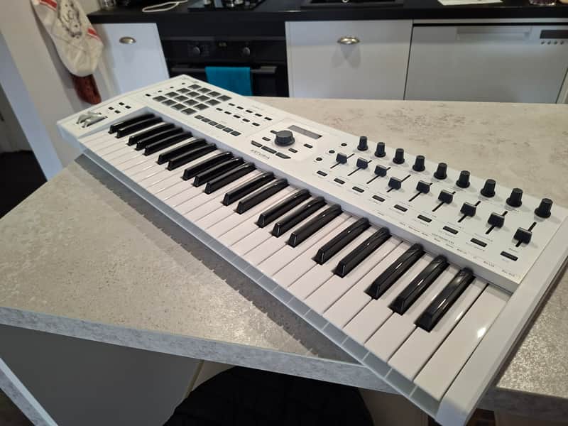 Arturia KeyLab 49 MkII MIDI Controller - White image 1