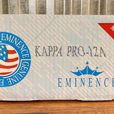 Eminence Kappa Pro 12A 12" Cast Frame Replacement Speaker 8 ohm Made In USA Used image 5