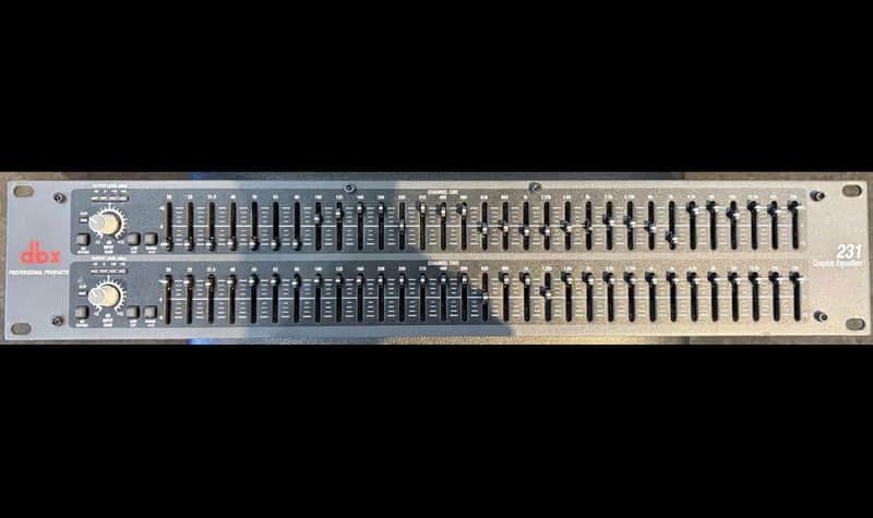 dbx 231 Dual Channel 31-Band EQ 2000s - Gray image 1