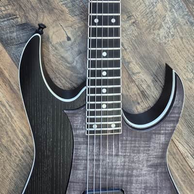 Ibanez RGR652AHBF with hardshell case and custom pickguard image 5