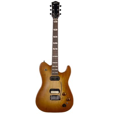 Godin Radium-X Electric Guitar - Rustic Burst image 2