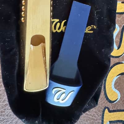 Theo Wanne Fire 2 - Alto Saxophone Mouthpiece size 6 w/original box, ligature, protective cover, suede bag image 3