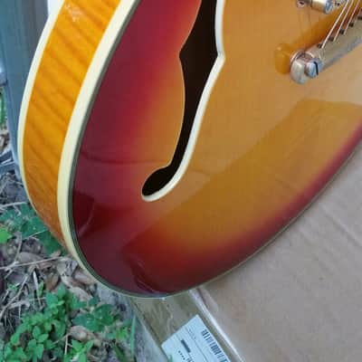 Samick SAT 650 Artist Edition ES335 Guitar OHSC image 3
