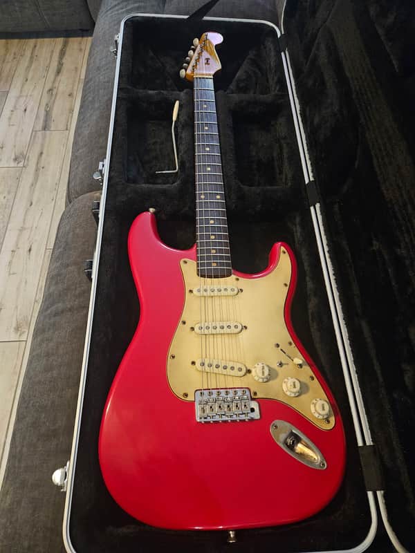 Partscaster Stratocaster Dakota red image 1