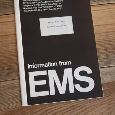 EMS Synthi Sequencer 256 - Genuine technical documentation image 2