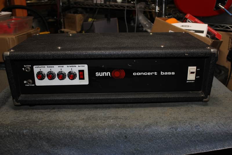 Sunn Concert Bass Head | Reverb