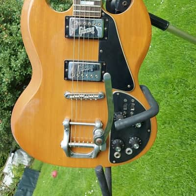 Gibson SG Deluxe 1971 Stereo, Walnut image 14
