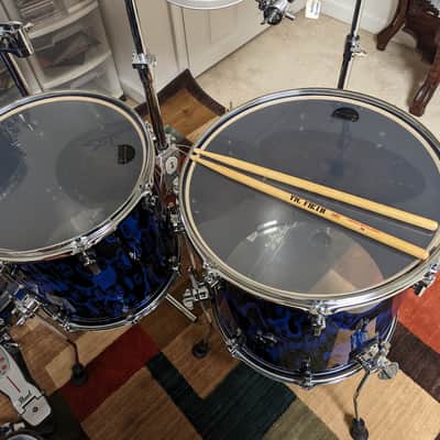 Sonor SQ2 2024 - Blue Tribal 7 Piece Kit image 5