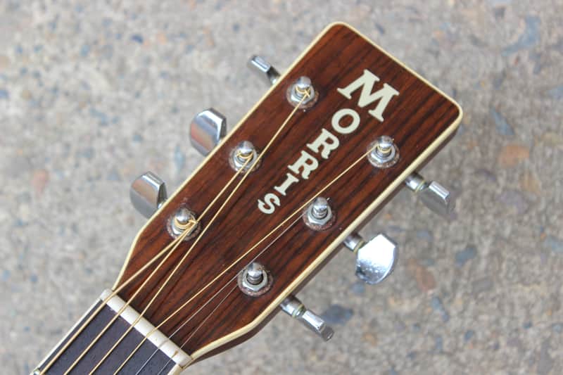 Morris acoustic guitar モーリス アコギ MD-512 希少 美品 Morris モーリス 縦ロゴ アコースティックギター MD-512