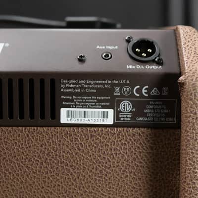 Fishman Loudbox Mini Charge Acoustic Guitar Amplifier with Dust Cover - Used image 15