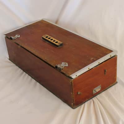 8115 - Wood Indian Harmonium Reed Organ Refurbished & Working image 4