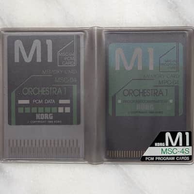 Korg M1 Orchestra 1 MPC-04 ROM Memory Cards image 2