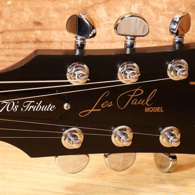 Gibson Les Paul '70s Tribute w/ "Dirty Fingers" Humbuckers 2013 - Ebony 30578 Bild 9
