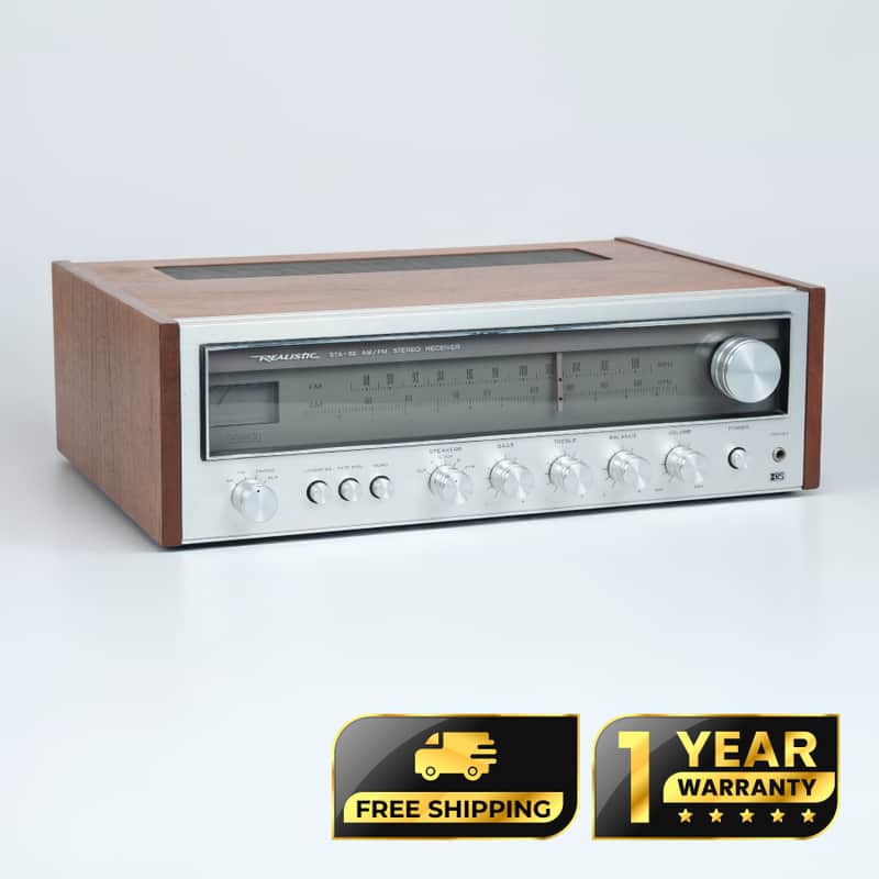 Realistic STA-52 Vintage Stereo Receiver – Professionally Restored – 1-Year Warranty image 1