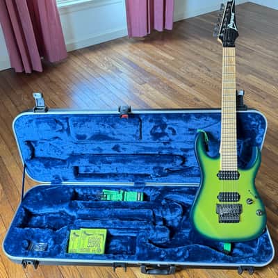 Ibanez LACS 7-string | The “Dave’s Party Piece” guitar used on Vai “Live at the Astoria” | Rare tour collectibles included | Brand new Ibanez case | FREE shipping image 25