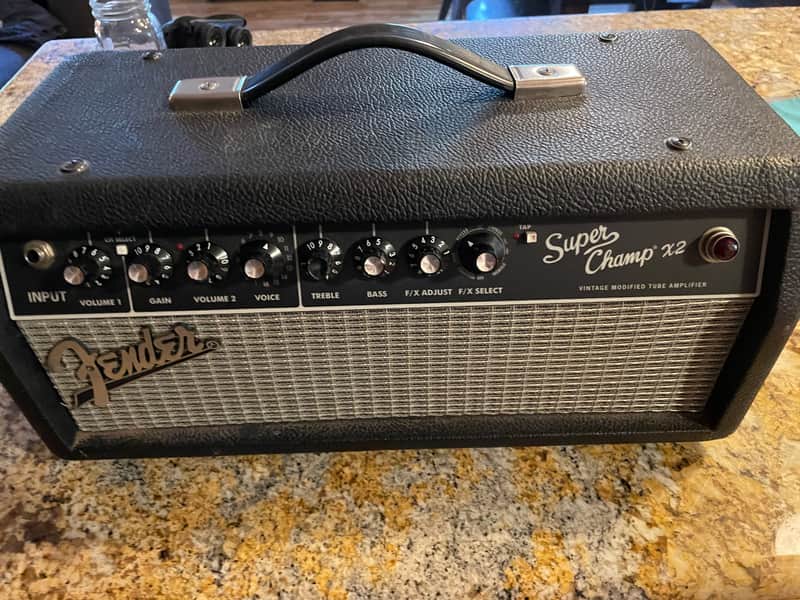 Fender Super Champ X2 HD 2-Channel 15-Watt Guitar Amp Head 2012 - 2021 - Black image 1