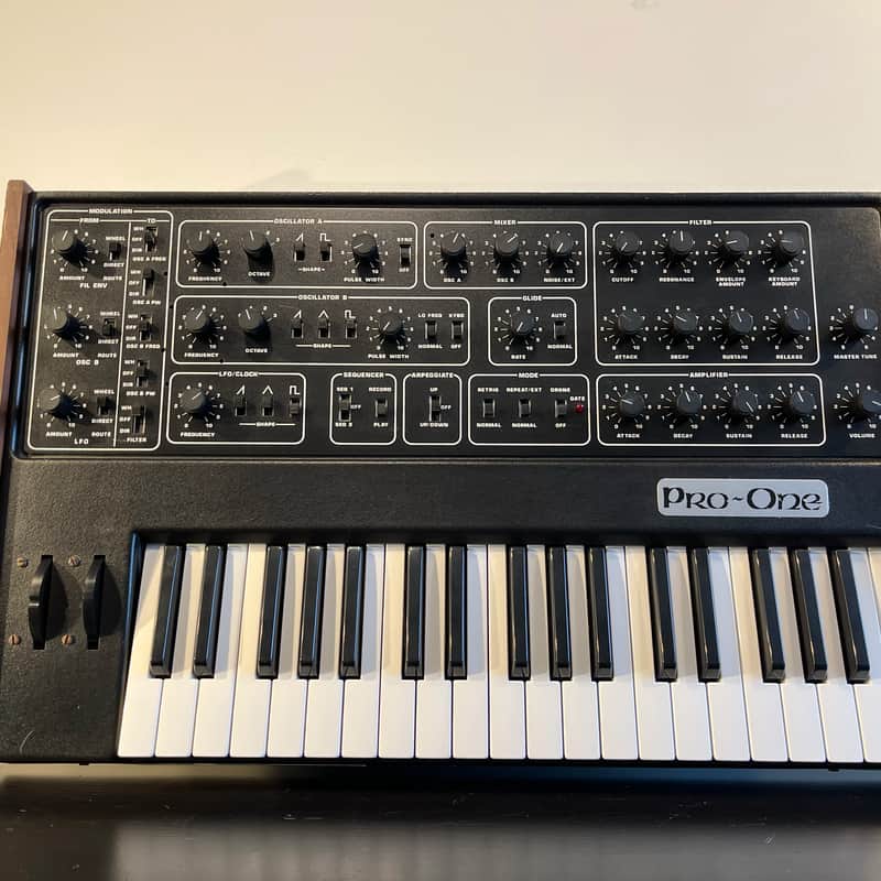 1981 – 1984 Sequential Pro-One 37-Key Monophonic Synthesizer B…